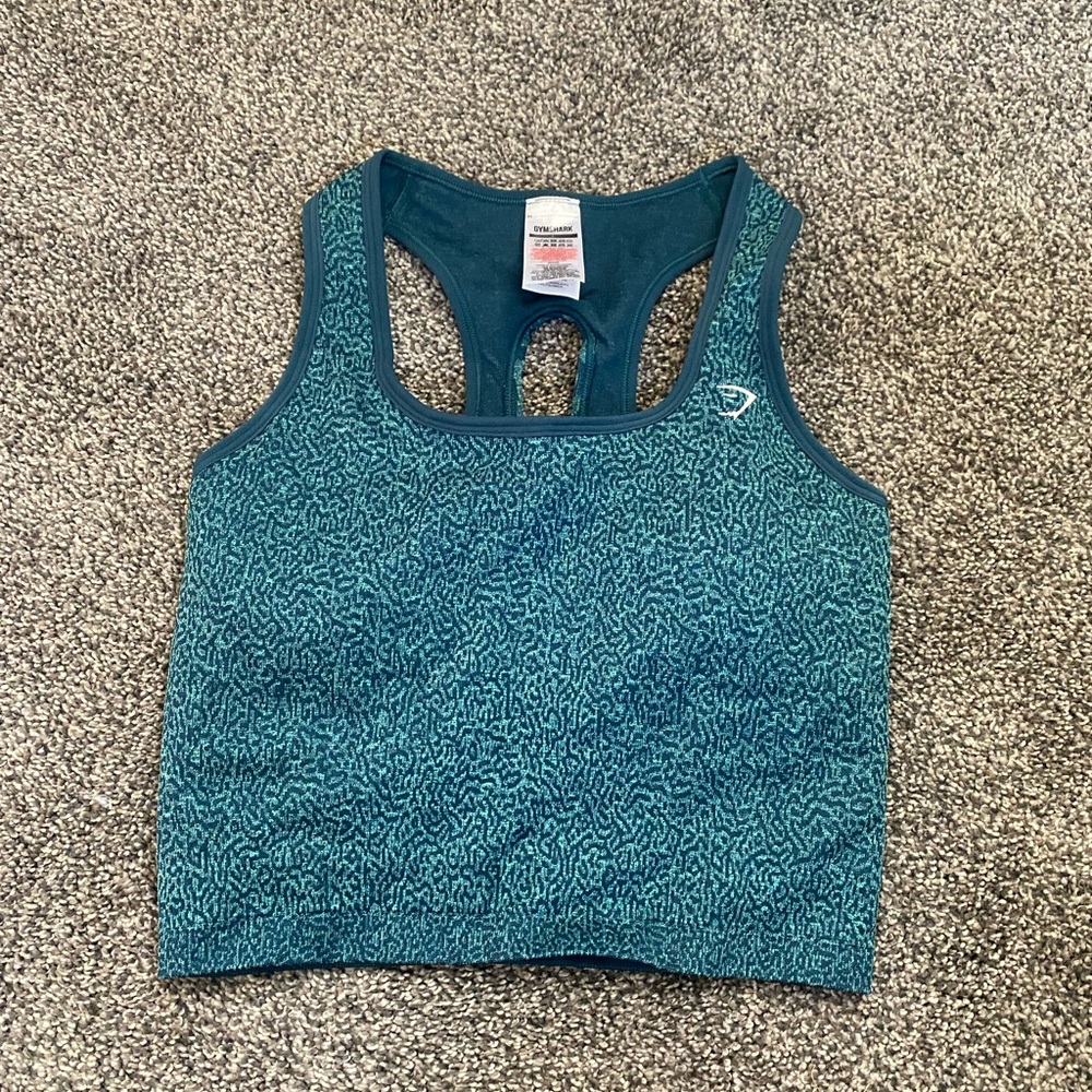 Gymshark crop bra tank